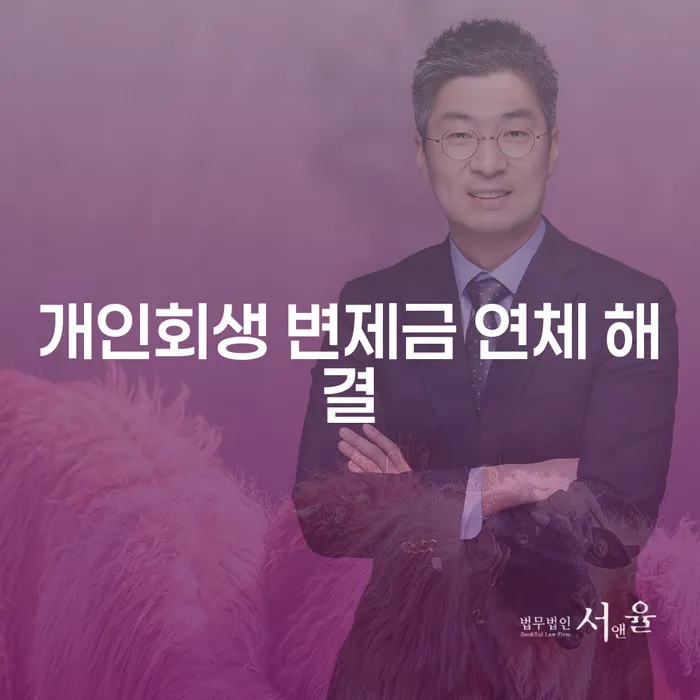 개인회생 변제금 연체 해결, 어떻게 해야 할까요?