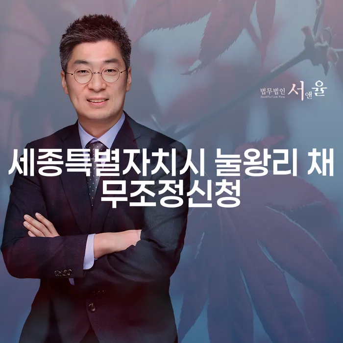 세종특별자치시 눌왕리 채무조정신청: 어떻게 시작할까요?